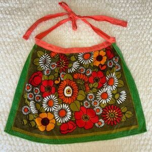 Vintage Flower Power 1960’s Apron